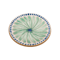 kiliim- Blue Daisy Plate - Multiple sizes