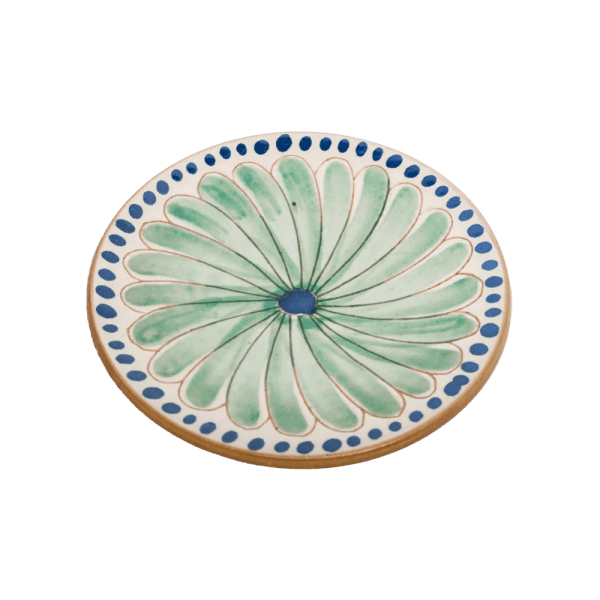 kiliim- Blue Daisy Plate - Multiple sizes
