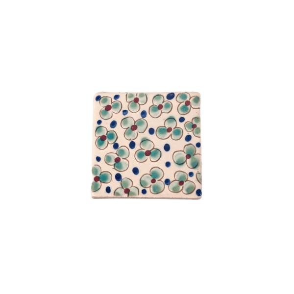 kiliim- Blooms Coaster