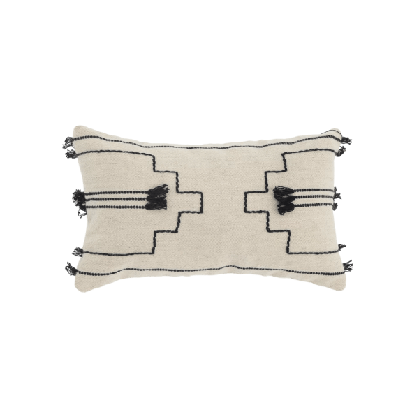 kiliim- Black Drift Cushion - Muliple sizes - Multiple options