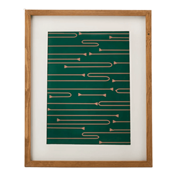 kiliim- Bends Framed Artwork
