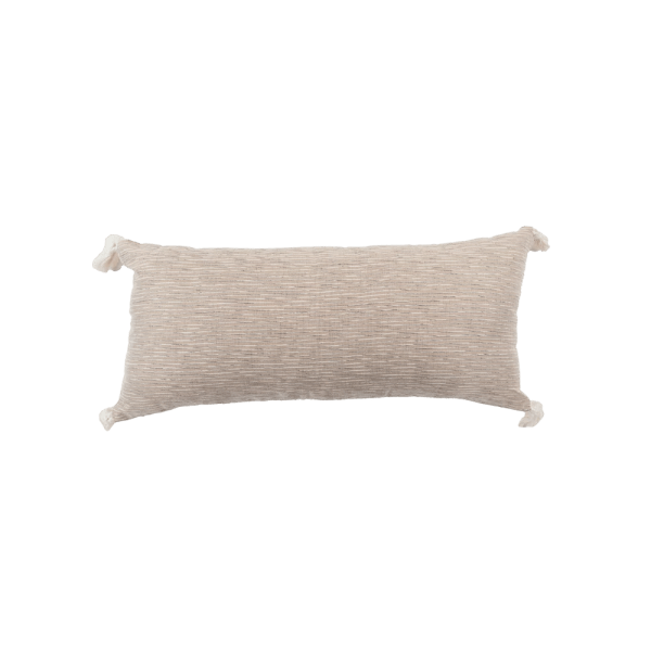 kiliim- Beige Lined Akhmim Cushion - Muliple sizes - Multiple options