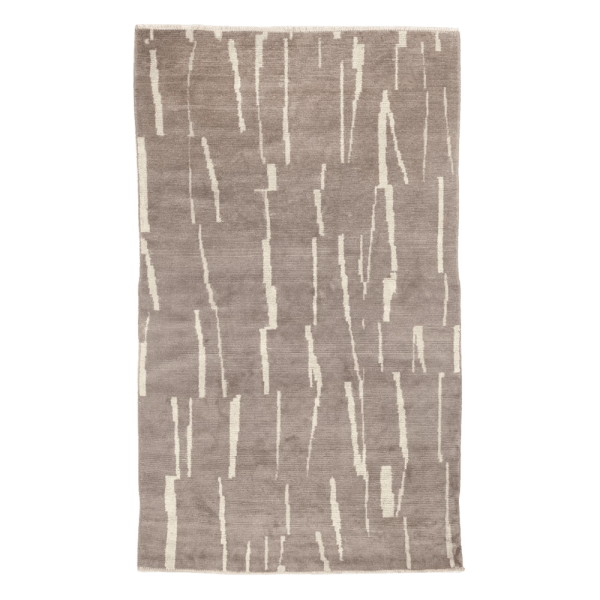 kiliim- Beige Broken Chains Hand-knotted Carpet - Muliple sizes