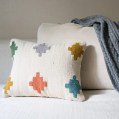kiliim Pastel Tiles Cushion , 100 % Wool & Multi sizes
