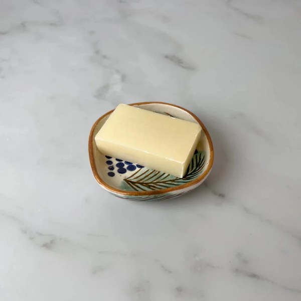 kiliim Palm soap dish , approximately 12 cm × 3.5 cm