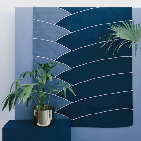 kiliim Palm Rug , 100% cotton & multi sizes