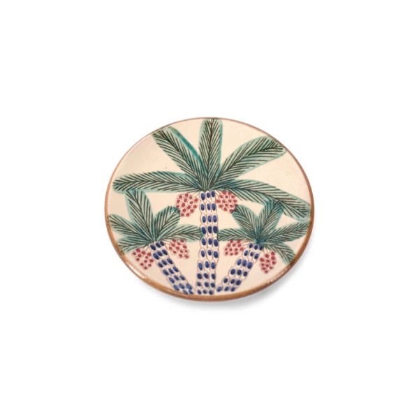 kiliim Palm Red Dates Plate , multi sizes