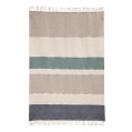kiliim Multi-Color Throw , % Cotton & one Size : 130×170 cm