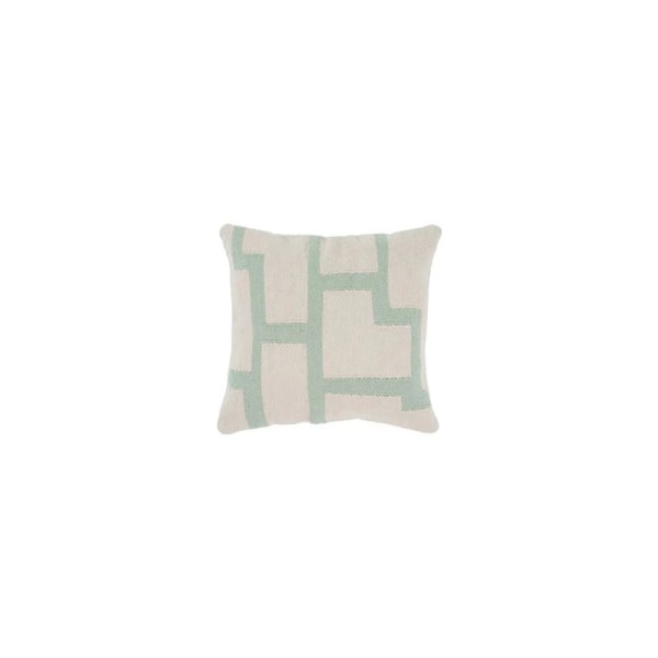 kiliim Mint Tetris Cushion , Multi Size