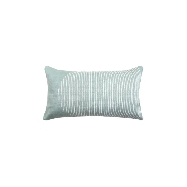 kiliim Mint Archways Cushion , 100% cotton & Size: 50×50 cm