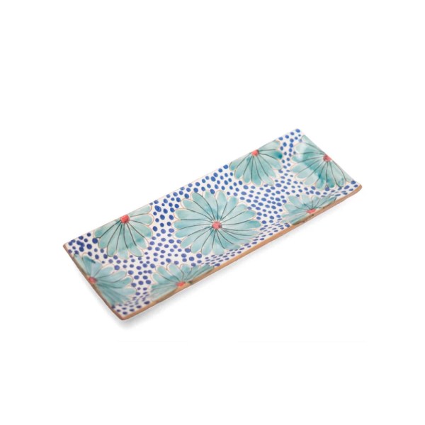 kiliim Long Daisy Fields Tray , one Size : 40 X 60 CM