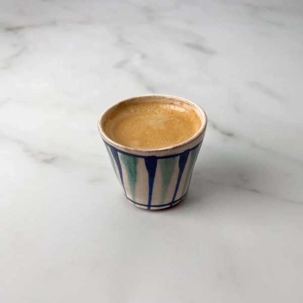 kiliim Lines Espresso Cup , one . Size: 90 ml