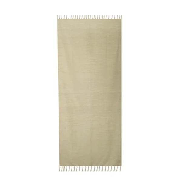 kiliim Light Green Throw , , one Sizes :90x215cm