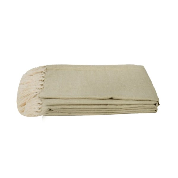 kiliim Light Green Throw , , one Sizes :90x215cm