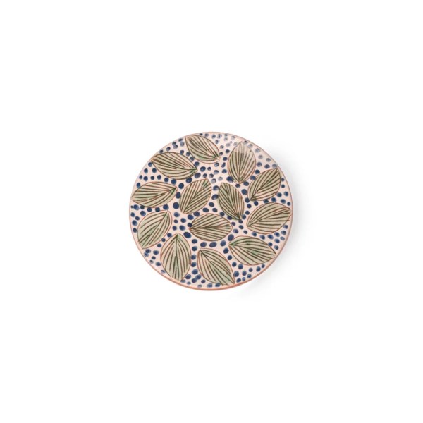 kiliim Leaves Plate , one Size : 25 cm