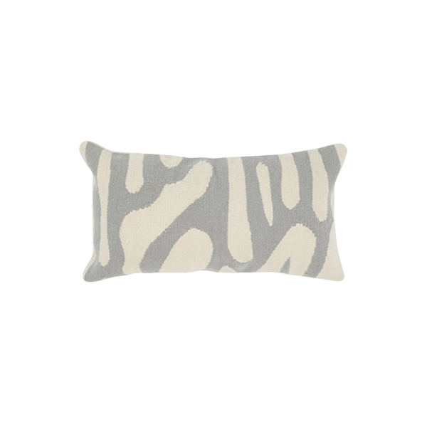 kiliim - Grey Scribbles Cushion - Muliple sizes - Multiple options