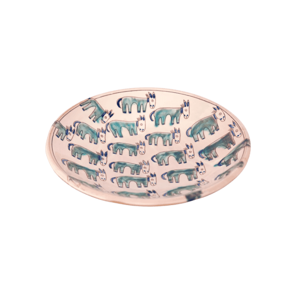 kiliim- Donkey Pasture Serving Plate