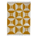 kiliim- Cream Yellow Arrows Rug - Multiple sizes