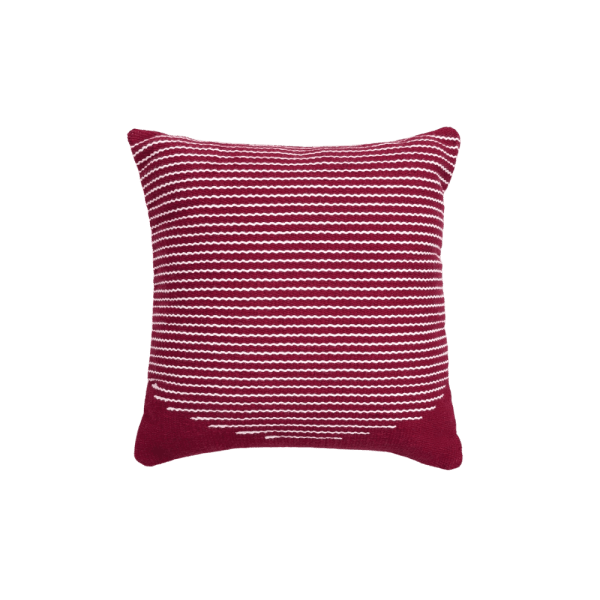 kiliim- Burgundy Archways Cushion - Muliple sizes - Multiple options