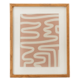 kiliim- Brush Framed Artwork