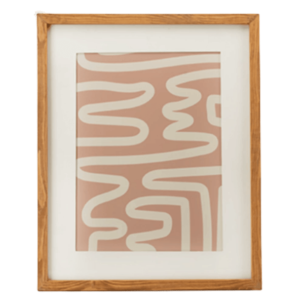 kiliim- Brush Framed Artwork
