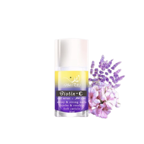 Zein - Nail Serum (Biotin-c), for healthy , strong & shiny nails, lavender , 10 ml