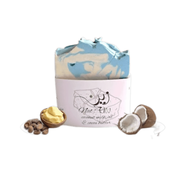 Zein - Handmade soap, for sensitive skin, Coconut & cocoa butter creamy with coconut oil, 110 gm