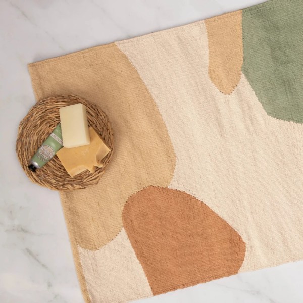 kiliim – Sand Stones Bath Mat - One Color - One Size 50 × 80 cm