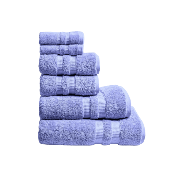 OTN Textiles - Purplish Blue Set of 6 Towels