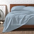 Bed&More - Flat Sheets Seersucker Plain - Multiple sizes - Multiple colors
