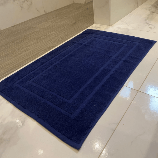 OTN Textiles - Dark Blue Bath Mat
