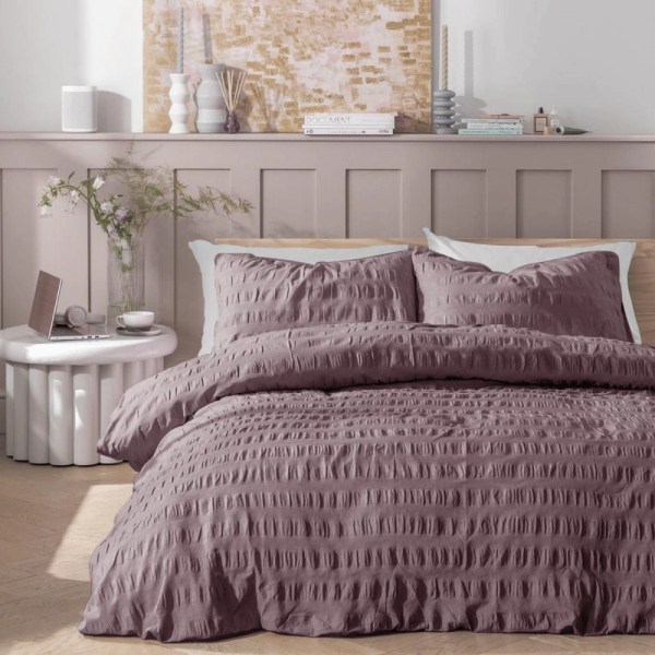 Bed&More - Bed In A Box Seersucker Embossed - Multiple colors