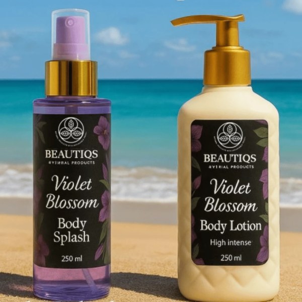 BEAUTIQS - 2 in 1 pack offer Luxury Shea Butter Body Lotion & body splash – Deep Moisturizing Formula for Silky Skin – Infused with Sensual Sexy Scent – Non-Greasy – All-Day Hydration for Men & Women – 250ml