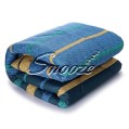 Snooze - Winter fiber quilt (Ocean design) - Multiple sizes