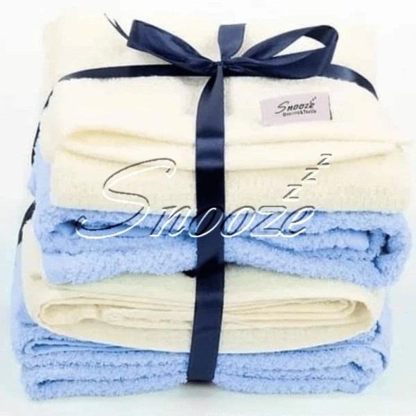 Snooze - 4 Pcs bath towel set