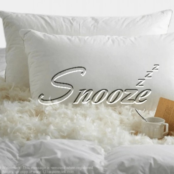 Snooze - Feather alternative pillow one piece filling ,800 gm, Soft