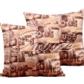 Snooze - Square Cushion 2Pcs Brown