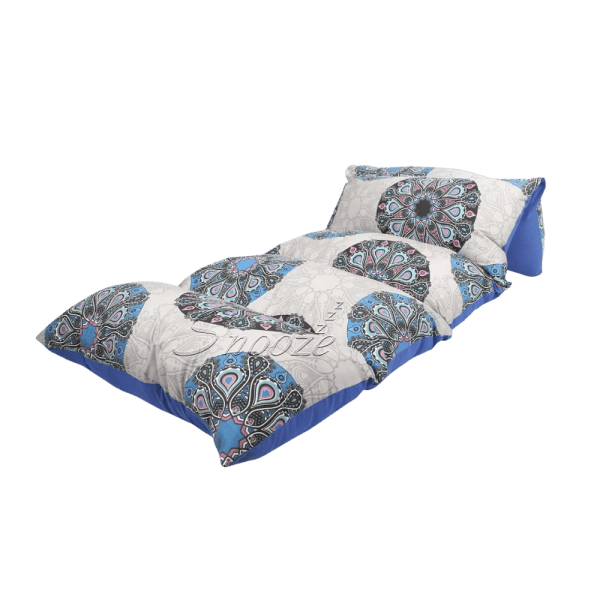 Snooze - Floor Foldable mattress (Motifs Circles design)