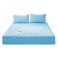 Snooze - Flat bed sheet set (Sky Blue) - Multiple sizes