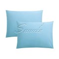 Snooze - Pillowcases, plain Sky Blue