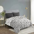 Snooze - Winter quilt Oriental coffee design - Multiple sizes