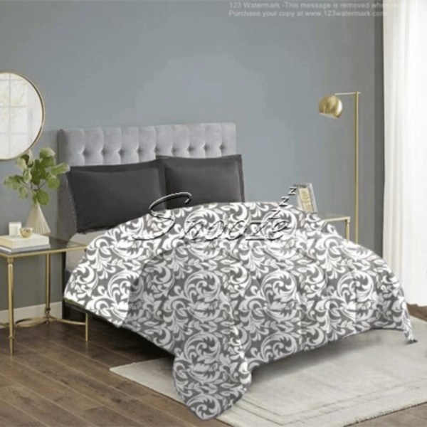 Snooze - Winter quilt Oriental coffee design - Multiple sizes