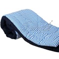 Snooze - Winter quilt dark blue striped design - Multiple sizes