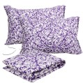 Snooze - Flat Bed Sheet (Oriental Mauve) - Multiple sizes