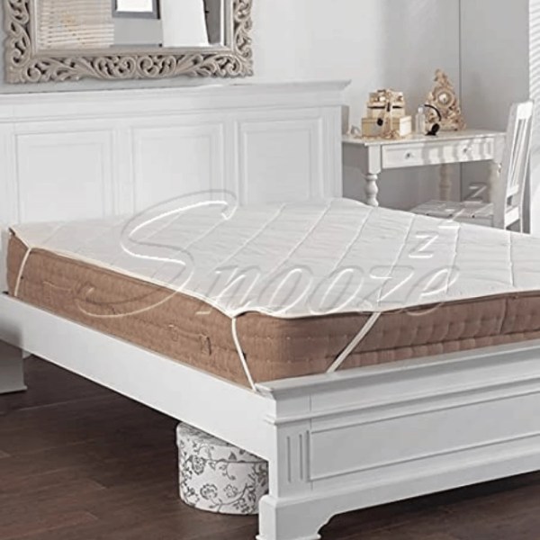 Snooze - TIBAFlat Fiber Mattress protector White - Multiple sizes
