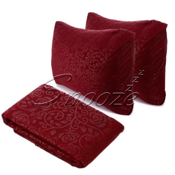 Snooze - Flat Jakared Bed Sheet - Multiple sizes - Multiple colors