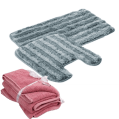 Snooze - Buy Bath rug set 2pcs Get 1Hand towel free, Tiba - Multiple colors