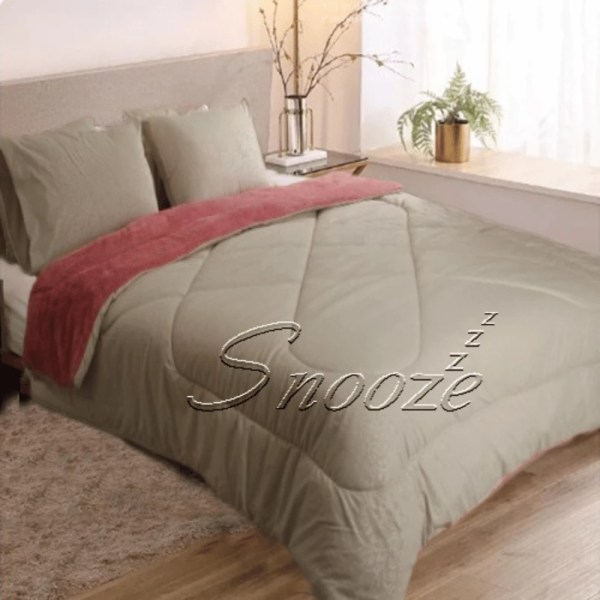 Snooze - Jakared& Fur double face quilt - Multiple colors