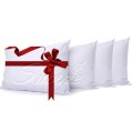Snooze - Buy 3 Get 1, 4 fiber pillows set 50*70 cm, White