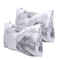 Snooze - Pillowcases ,(Gray Tropical design) - Multiple sizes